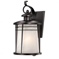 Senecaville Wall-Mount 1-Light Outdoor Weathered Bronze Wall Lantern Sconce by Westinghouse