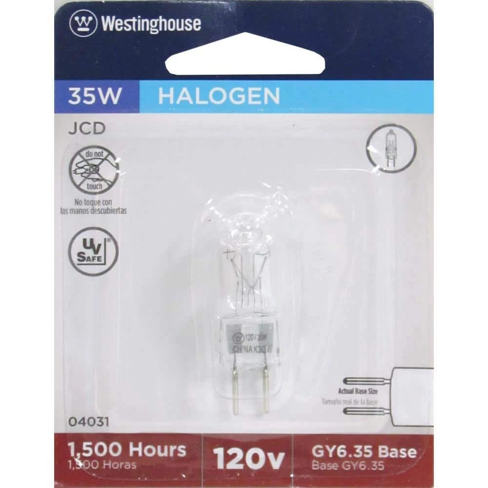 35-Watt Halogen T4 JCD Single-Ended Light Bulb by Westinghouse 2 35-Watt Halogen T4 JCD Single-Ended Light Bulb by Westinghouse - Image 2