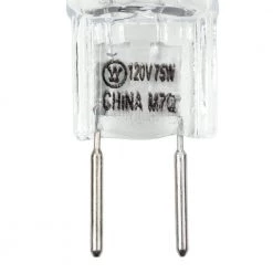 75-Watt Halogen T4 JCD Single-Ended Clear GY8.6 Base Light Bulb by Westinghouse -Westinghouse Shop westinghouse halogen bulbs 0471400 40 1000