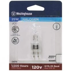 25-Watt Halogen T4 JCD Single-Ended Light Bulb by Westinghouse -Westinghouse Shop westinghouse halogen bulbs 0471500 1d 1000
