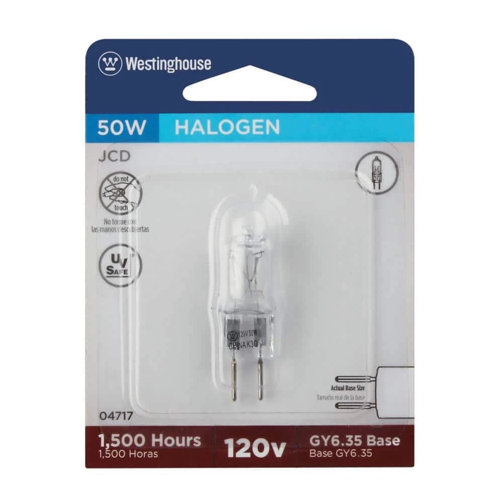 50-Watt Halogen T4 JCD Single-Ended Light Bulb by Westinghouse 2 50-Watt Halogen T4 JCD Single-Ended Light Bulb by Westinghouse - Image 2