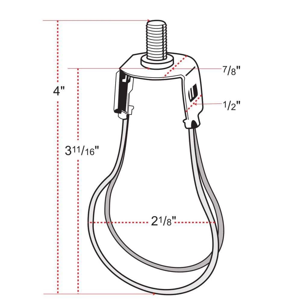 Brass Finish Clip-On Lamp Adapter by Westinghouse 3 Brass Finish Clip-On Lamp Adapter by Westinghouse - Image 3