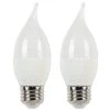60W Equivalent Soft White C13 LED Light Bulb (2 Pack) by Westinghouse