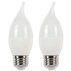 60W Equivalent Soft White C13 LED Light Bulb (2 Pack) by Westinghouse