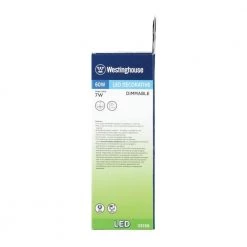 60W Equivalent Warm White CA13 Dimmable LED Light Bulb by Westinghouse 11 60W Equivalent Warm White CA13 Dimmable LED Light Bulb by Westinghouse -Westinghouse Shop westinghouse led light bulbs 3313900 1f 1000