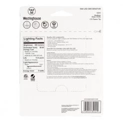 40W Equivalent Soft White C11 LED Light Bulb (2-Pack) by Westinghouse -Westinghouse Shop westinghouse led light bulbs 3512100 4f 1000