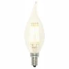 60-Watt Equivalent CA11 Dimmable Clear Filament LED Light Bulb Soft White Light (6-Pack) by Westinghouse