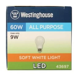 60W Equivalent Soft White Omni A19 LED Light Bulb by Westinghouse -Westinghouse Shop westinghouse led light bulbs 4369700 44 1000