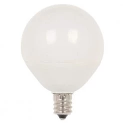 60-Watt Equivalent G16-1/2 Dimmable LED Light Bulb Soft White Light by Westinghouse