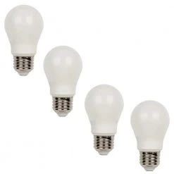 40W Equivalent Soft White A15 LED Light Bulb (4-Pack) by Westinghouse
