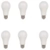 100W Equivalent Cool White Omni A19 Dimmable LED Light Bulb (6 pack) by Westinghouse