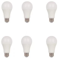 100W Equivalent Cool White Omni A19 LED Light Bulb (6 Pack) by Westinghouse