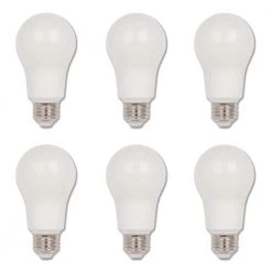 60-Watt Equivalent Omni A19 Dimmable ENERGY STAR LED Light Bulb Bright White Light (6-Pack) by Westinghouse