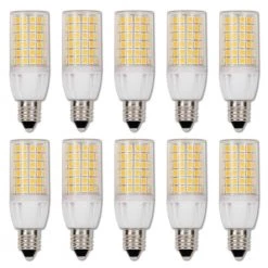 50-Watt Equivalent E11 Dimmable Clear LED Light Bulb Bright White Light (10-Pack) by Westinghouse