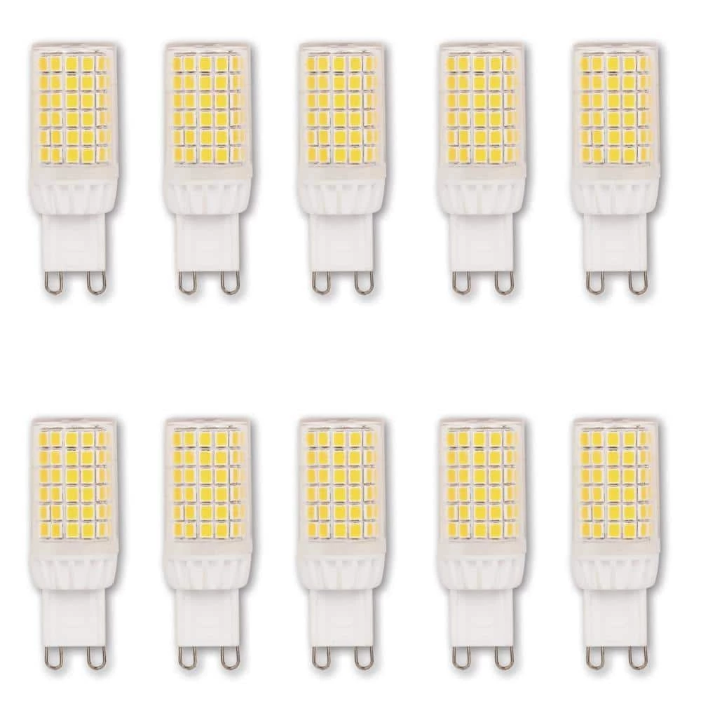 40-Watt Equivalent G9 Dimmable Clear LED Light Bulb Bright White Light (10-Pack)) by Westinghouse 1 40-Watt Equivalent G9 Dimmable Clear LED Light Bulb Bright White Light (10-Pack)) by Westinghouse