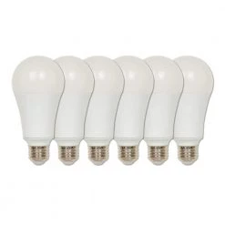 150-Watt Equivalent Omni A21 Soft White LED Light Bulb Daylight (6-Pack) by Westinghouse