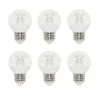 60-Watt Equivalent G16-1/2 Dimmable LED Light Bulb Soft White (6-Pack) by Westinghouse