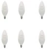 60W Equivalent Soft White B13 Dimmable LED Light Bulb (6-Pack) by Westinghouse
