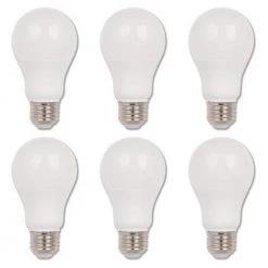 40-Watt Equivalent Omni A19 Soft White LED Light Bulb Bright White Light (6 Pack) by Westinghouse