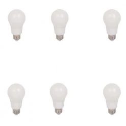 75-Watt Equivalent Omni A19 LED Light Bulb Bright White Light (6-Pack) by Westinghouse