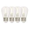 15-Watt Equivalent S14 Clear LED Light Bulb Soft White (4-Pack) by Westinghouse