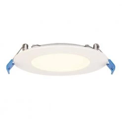 Slim 4 in. 2700K Warm White New Construction and Remodel IC Rated Integrated LED Recessed Kit for Shallow Ceiling by Westinghouse -Westinghouse Shop westinghouse recessed lighting kits 5095100 4f 1000
