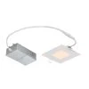Slim Square 4 in. 2700K Warm White New Construction and Remodel IC Rated Recessed Integrated LED Kit for shallow ceiling by Westinghouse