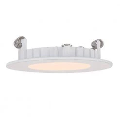 Slim Round 3 in. 2700K Warm White New Construction and Remodel IC Rated Recessed Integrated LED Kit by Westinghouse -Westinghouse Shop westinghouse recessed lighting kits 5216000 44 1000