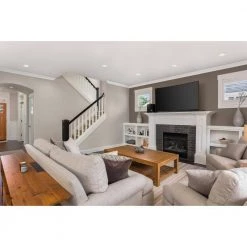 Slim 4 in. Selectable New Construction and Remodel Recessed Integrated LED Kit for Shallow Ceiling - IC Rated by Westinghouse -Westinghouse Shop westinghouse recessed lighting kits 5226000 31 1000