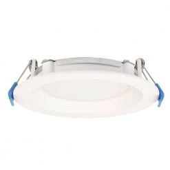 Slim 4 in. Selectable New Construction and Remodel Recessed Integrated LED Kit for Shallow Ceiling - IC Rated by Westinghouse -Westinghouse Shop westinghouse recessed lighting kits 5226000 4f 1000