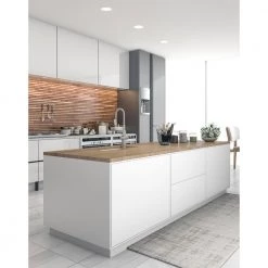 Slim 4 in. Selectable New Construction and Remodel Recessed Integrated LED Kit for Shallow Ceiling - IC Rated by Westinghouse -Westinghouse Shop westinghouse recessed lighting kits 5226000 fa 1000