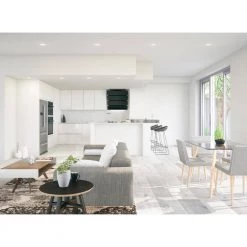 Slim 6 in. Selectable New Construction and Remodel Recessed Integrated LED Kit for Shallow Ceiling - IC Rated by Westinghouse -Westinghouse Shop westinghouse recessed lighting kits 5227000 fa 1000