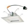 6 in. Square White Integrated LED Recessed Trim by Westinghouse