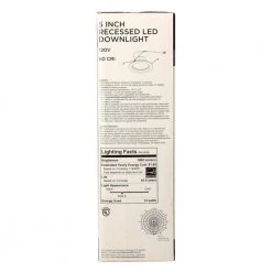 5 in. White Integrated LED Recessed Trim by Westinghouse -Westinghouse Shop westinghouse recessed lighting trims 4104400 1f 1000