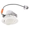 4 in. White Integrated LED Recessed Trim by Westinghouse