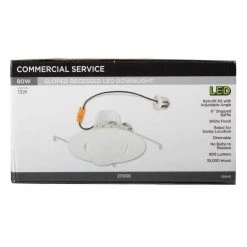 6 in. White Integrated LED Recessed Trim by Westinghouse -Westinghouse Shop westinghouse recessed lighting trims 5084000 1f 1000