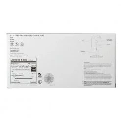 6 in. White Integrated LED Recessed Trim by Westinghouse -Westinghouse Shop westinghouse recessed lighting trims 5084000 76 1000