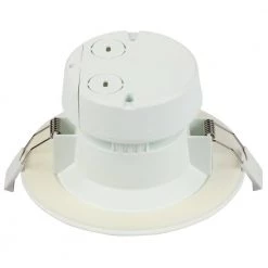Direct Wire 4 in. 3000K Warm White Integrated LED Recessed Retrofit Smooth Baffle Trim by Westinghouse -Westinghouse Shop westinghouse recessed lighting trims 5087000 1f 1000