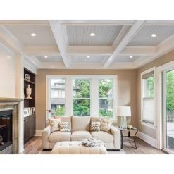 Direct Wire 4 in. 3000K Warm White Integrated LED Recessed Retrofit Smooth Baffle Trim by Westinghouse -Westinghouse Shop westinghouse recessed lighting trims 5087000 31 1000