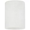 5-1/8 in. Hand-Blown White Linen Cylinder Shade with 2-1/4 in. Fitter and 3-15/16 in. Width by Westinghouse