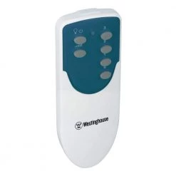 Indoor/Outdoor White Ceiling Fan and Light Remote Control by Westinghouse