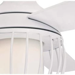 Graham 52 in. Integrated LED White Ceiling Fan with Light Kit and Remote Control by Westinghouse 8 Graham 52 in. Integrated LED White Ceiling Fan with Light Kit and Remote Control by Westinghouse -Westinghouse Shop white westinghouse ceiling fans with lights 7220700 4f 1000