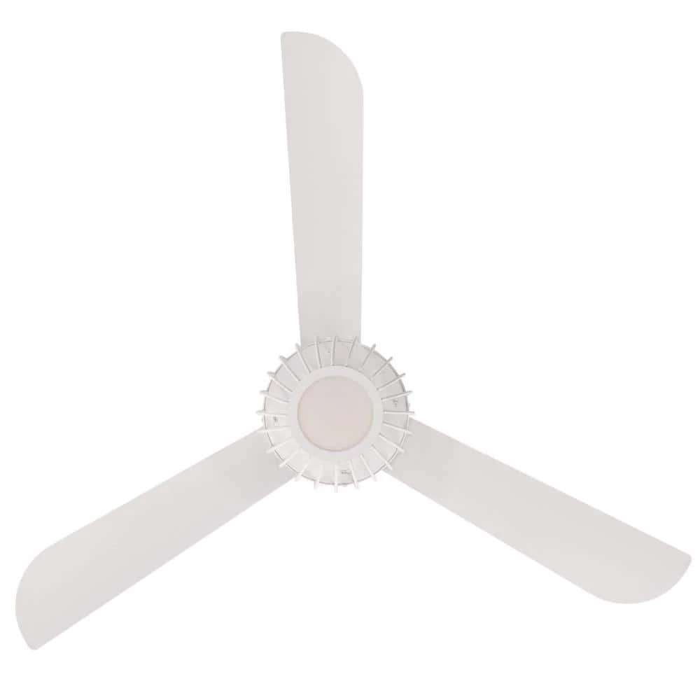 Graham 52 in. Integrated LED White Ceiling Fan with Light Kit and Remote Control by Westinghouse 3 Graham 52 in. Integrated LED White Ceiling Fan with Light Kit and Remote Control by Westinghouse - Image 3