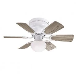 Petite 30 in. LED White Ceiling Fan with Light Kit by Westinghouse -Westinghouse Shop white westinghouse ceiling fans with lights 7230800 fa 1000