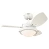 Wengue 30 in. Integrated LED White Ceiling Fan with Light Kit by Westinghouse