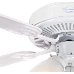 Vintage 52 in. LED White Ceiling Fan with Light Kit by Westinghouse 9 Vintage 52 in. LED White Ceiling Fan with Light Kit by Westinghouse -Westinghouse Shop white westinghouse ceiling fans with lights 7236400 1f 1000
