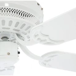 Casanova 52 in. Indoor White Finish Ceiling Fan by Westinghouse -Westinghouse Shop white westinghouse ceiling fans without lights 7805300 66 1000