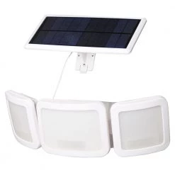 3000 Lumen White Motion Activated Integrated LED Triple Head Security Light by Westinghouse -Westinghouse Shop white westinghouse flood lights q01fm0503 06 fa 1000