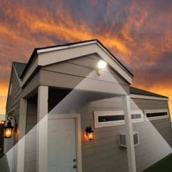 Solar 1500 Lumens White Motion Activated Outdoor Integrated LED Flood Light by Westinghouse -Westinghouse Shop white westinghouse flood lights q75ad1424 06 31 1000