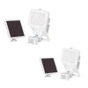 Solar 2000 Lumens White LED Motion Activated Single Head Flood Light (2-Pack) by Westinghouse